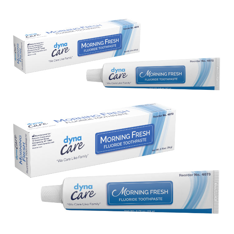Dynarex Morning Fresh Mint Toothpaste with Fluoride (144 Count) Dynarex Morning Fresh Mint Toothpaste with Fluoride (144 Count)