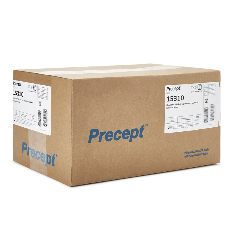 Fluidgard160 Procedure Mask with Eye Shield -Box of 25 Fluidgard160 Procedure Mask with Eye Shield -Box of 25