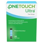 OneTouch Ultra 2 Blood Glucose Test Strips box of 50 OneTouch Ultra 2 Blood Glucose Test Strips box of 50
