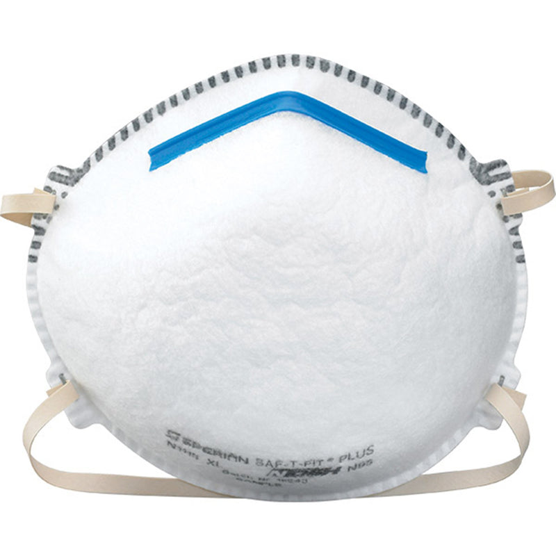 SAF-T-FIT Plus Particulate Respirator Mask, Medium/Large -Box of 20 SAF-T-FIT Plus Particulate Respirator Mask, Medium/Large -Box of 20