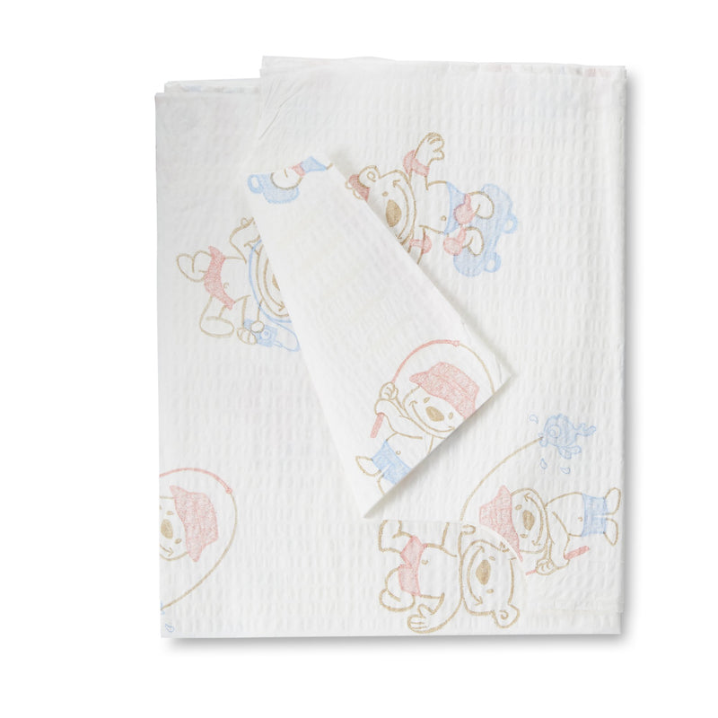 Graham Medical Products Disposable Patient Exam Gown, Child Size, Activity Bears Print -Case of 50 Graham Medical Products Disposable Patient Exam Gown, Child Size, Activity Bears Print -Case of 50