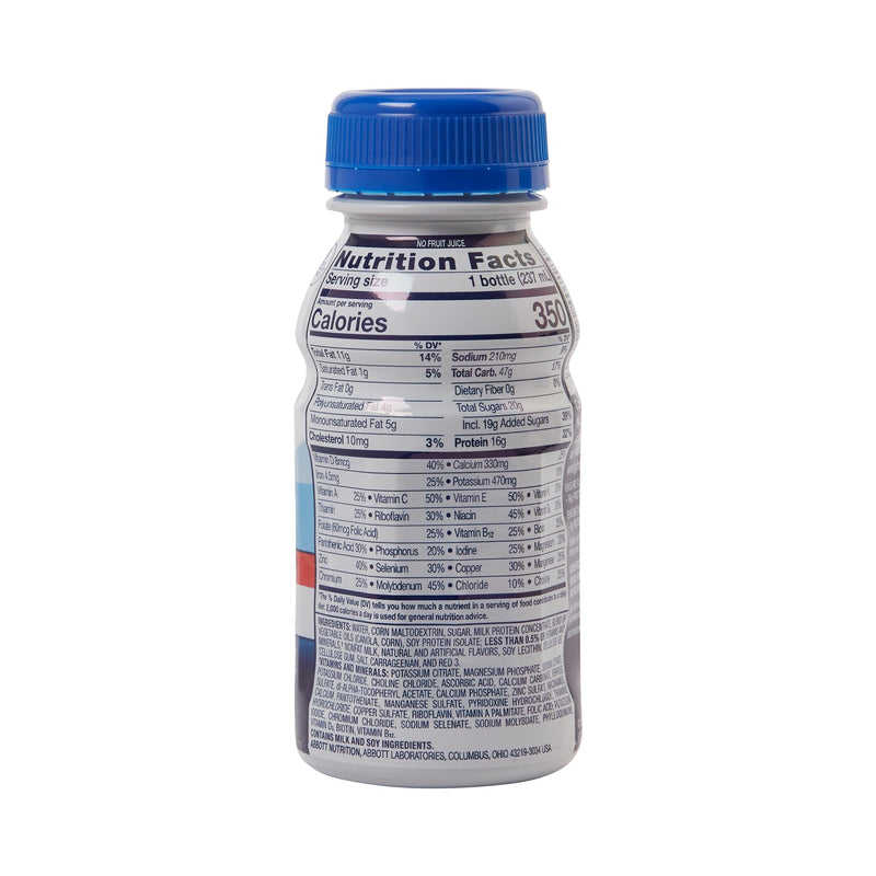 Ensure Plus Nutrition Shake, Strawberry, 8 oz. Bottle -Each Ensure Plus Nutrition Shake, Strawberry, 8 oz. Bottle -Each