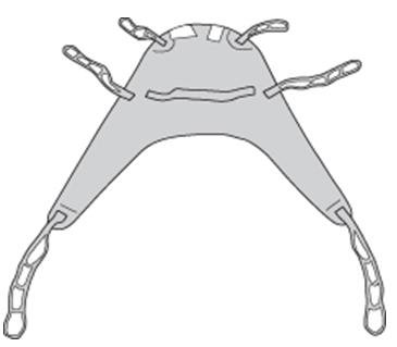 drive Seat and Back Divided Leg Sling, Medium -Each drive Seat and Back Divided Leg Sling, Medium -Each