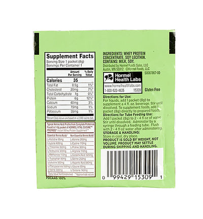Vital Cuisine ProPass Instant Whey Protein Supplement, 0.28 oz. Packet -Case of 100 Vital Cuisine ProPass Instant Whey Protein Supplement, 0.28 oz. Packet -Case of 100