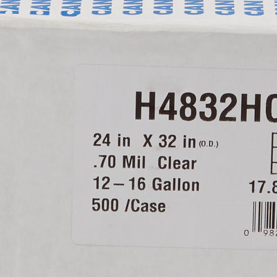 Heritage Heavy Duty Trash Bag, 12-16 gal -Case of 500 Heritage Heavy Duty Trash Bag, 12-16 gal -Case of 500