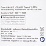McKesson LUMEON Blood Pressure Bulb and Cuff, Adult Large, Burgundy, Arm -Box of 1 McKesson LUMEON Blood Pressure Bulb and Cuff, Adult Large, Burgundy, Arm -Box of 1