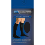QCS Firm Compression Knee-High Socks, Large, Black -Each QCS Firm Compression Knee-High Socks, Large, Black -Each