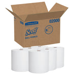 Scott Hardwound Continuous Roll Paper Towels, White, 8" x 950' -Case of 6 Scott Hardwound Continuous Roll Paper Towels, White, 8" x 950' -Case of 6