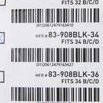 McKesson Black Post-Surgical Bra, 34 Inch -Each McKesson Black Post-Surgical Bra, 34 Inch -Each