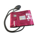 McKesson LUMEON Blood Pressure Bulb and Cuff, Adult Large, Burgundy, Arm -Box of 1 McKesson LUMEON Blood Pressure Bulb and Cuff, Adult Large, Burgundy, Arm -Box of 1