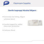 TrueCare Biomedix Sterile Isopropyl Alcohol Wipers -Case of 24 TrueCare Biomedix Sterile Isopropyl Alcohol Wipers -Case of 24