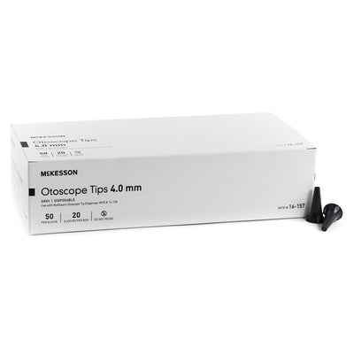 McKesson Otoscope Tip, 4 mm -Box of 1000 McKesson Otoscope Tip, 4 mm -Box of 1000
