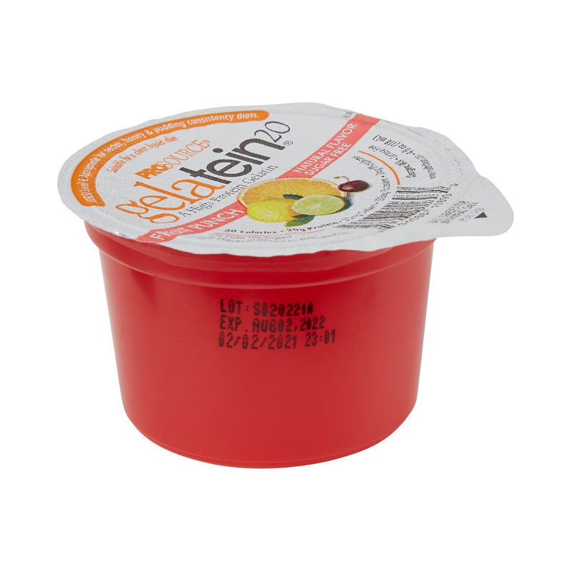 Gelatein 20 High Protein Gelatin Supplement, Fruit Punch, 4 oz. Cup -Case of 36 Gelatein 20 High Protein Gelatin Supplement, Fruit Punch, 4 oz. Cup -Case of 36