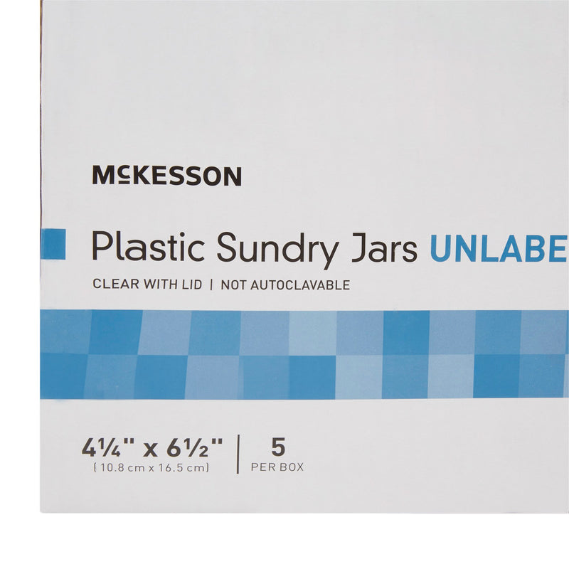 McKesson Sundry Jar -Case of 5 McKesson Sundry Jar -Case of 5