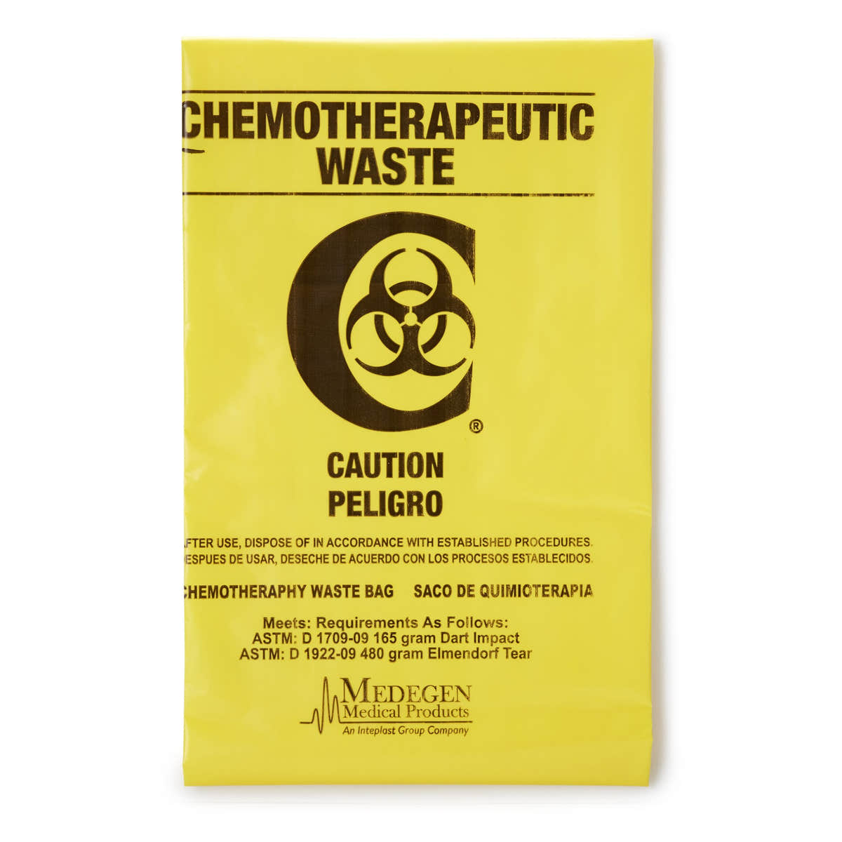 ULTRA-TUFF Chemotherapy Waste Bag -Case of 100 ULTRA-TUFF Chemotherapy Waste Bag -Case of 100