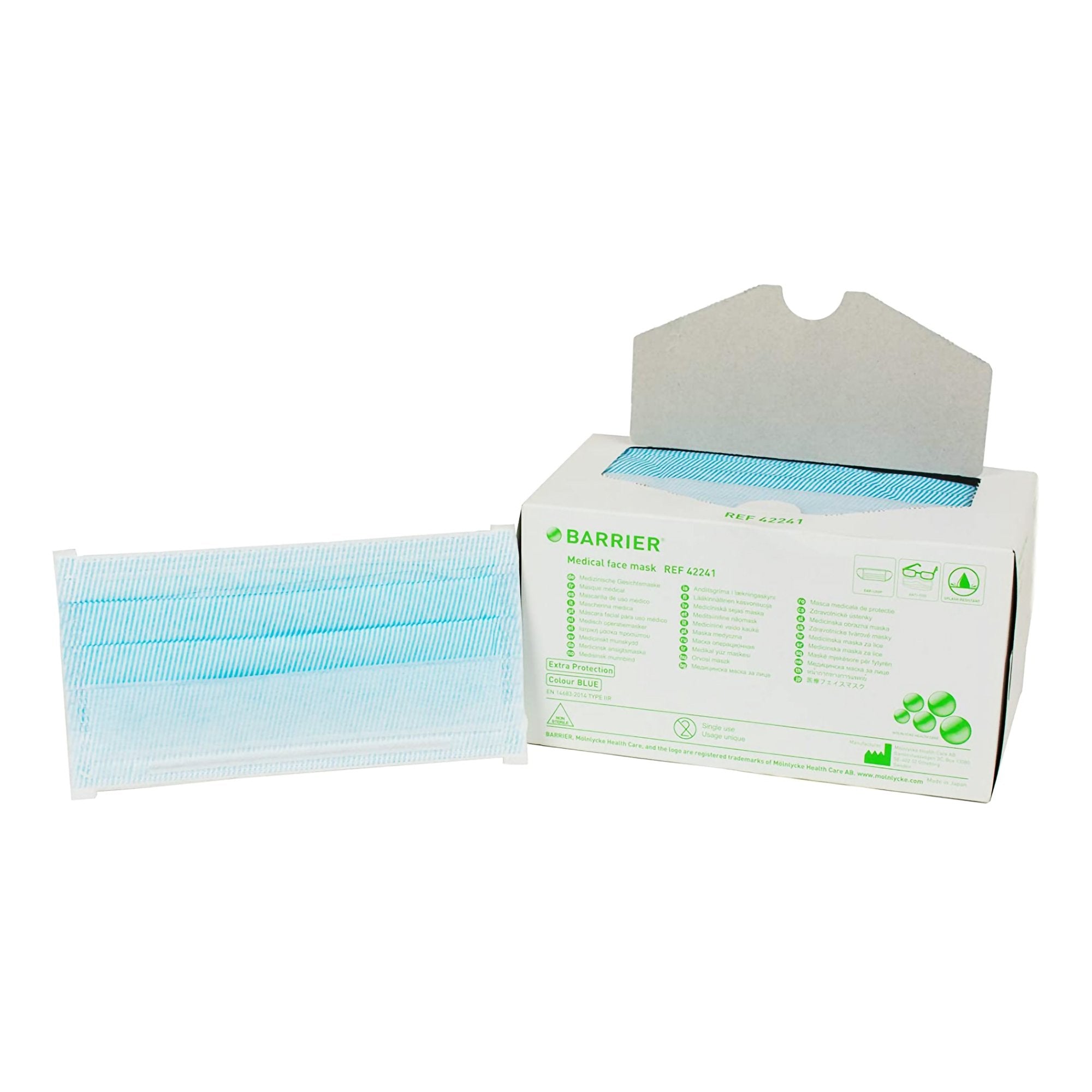 Barrier Extra Protection Surgical Mask -Box of 50 Barrier Extra Protection Surgical Mask -Box of 50