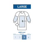 McKesson Fabric Reinforced Surgical Gown with Towel -Case of 24 McKesson Fabric Reinforced Surgical Gown with Towel -Case of 24