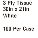McKesson Exam Cape, White, 21 X 30 Inch -Case of 100 McKesson Exam Cape, White, 21 X 30 Inch -Case of 100