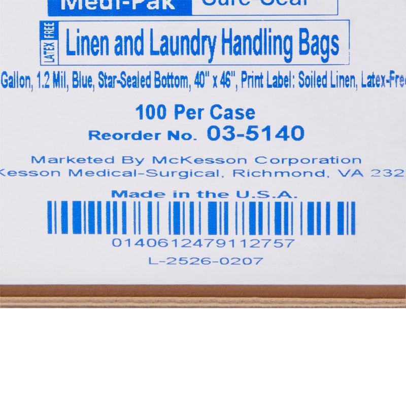 Medi-Pak SURE-SEAL Laundry Bag -Case of 100 Medi-Pak SURE-SEAL Laundry Bag -Case of 100
