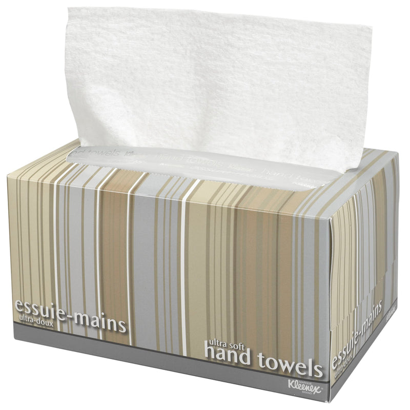 Kleenex Ultra Soft 1-Ply Guest Towel Pop Up Box, 70 Sheets per Box -Case of 18 Kleenex Ultra Soft 1-Ply Guest Towel Pop Up Box, 70 Sheets per Box -Case of 18