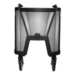 Tour Adjustable Height Folding 4 Wheel Rollator, Pure Silver -Each Tour Adjustable Height Folding 4 Wheel Rollator, Pure Silver -Each