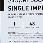 McKesson Slipper Socks, Large, Teal -Case of 48 McKesson Slipper Socks, Large, Teal -Case of 48