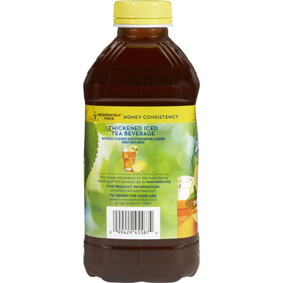 Thick & Easy Clear Honey Consistency Thickened Beverage, Iced Tea, 46 oz. Bottle -Case of 6 Thick & Easy Clear Honey Consistency Thickened Beverage, Iced Tea, 46 oz. Bottle -Case of 6
