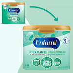 Enfamil Reguline Powder Infant Formula Tub new packaging Enfamil Reguline Powder Infant Formula Tub new packaging