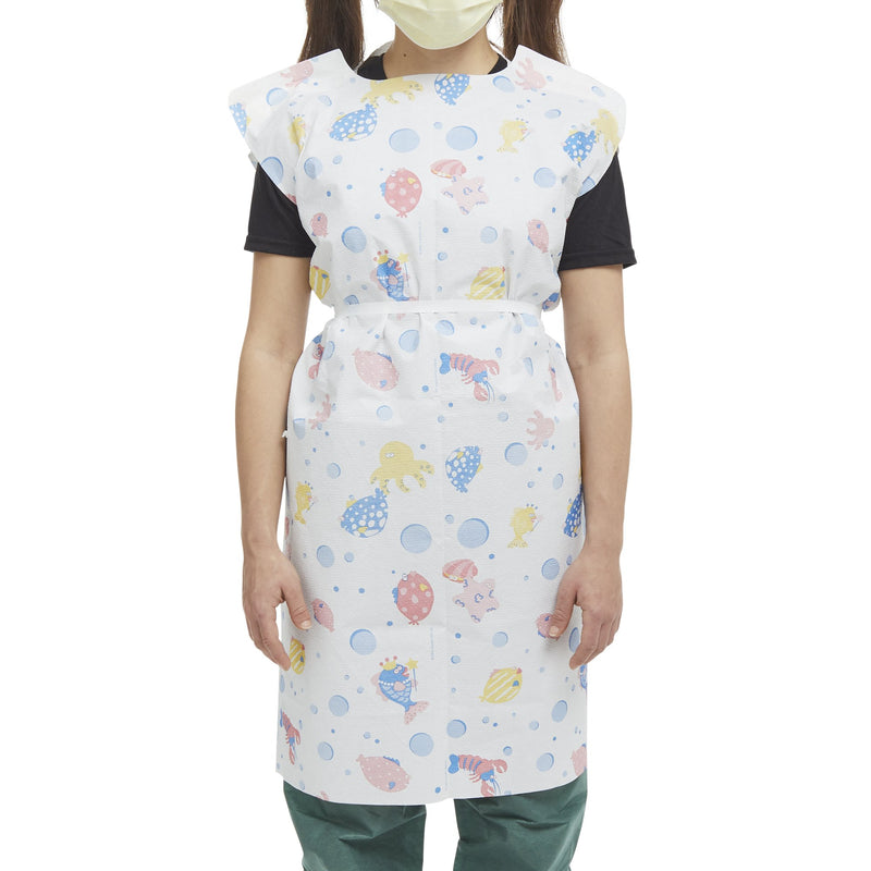 McKesson Pediatric Exam Gown, Under the Sea -Case of 50 McKesson Pediatric Exam Gown, Under the Sea -Case of 50