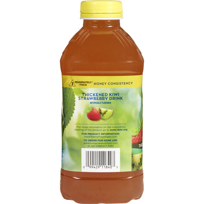 Thick & Easy Clear Honey Consistency Thickened Beverage, Kiwi Strawberry, 46 oz. Bottle -Case of 6 Thick & Easy Clear Honey Consistency Thickened Beverage, Kiwi Strawberry, 46 oz. Bottle -Case of 6