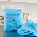 McKesson Full Back Chemotherapy Procedure Gown, Large -Bag of 10 McKesson Full Back Chemotherapy Procedure Gown, Large -Bag of 10