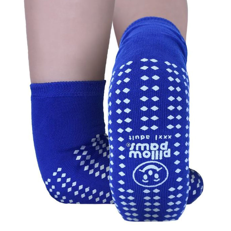 Pillow Paws Ankle High Double Imprint Terries Slipper Socks, 3X-Large -Case of 48 Pillow Paws Ankle High Double Imprint Terries Slipper Socks, 3X-Large -Case of 48