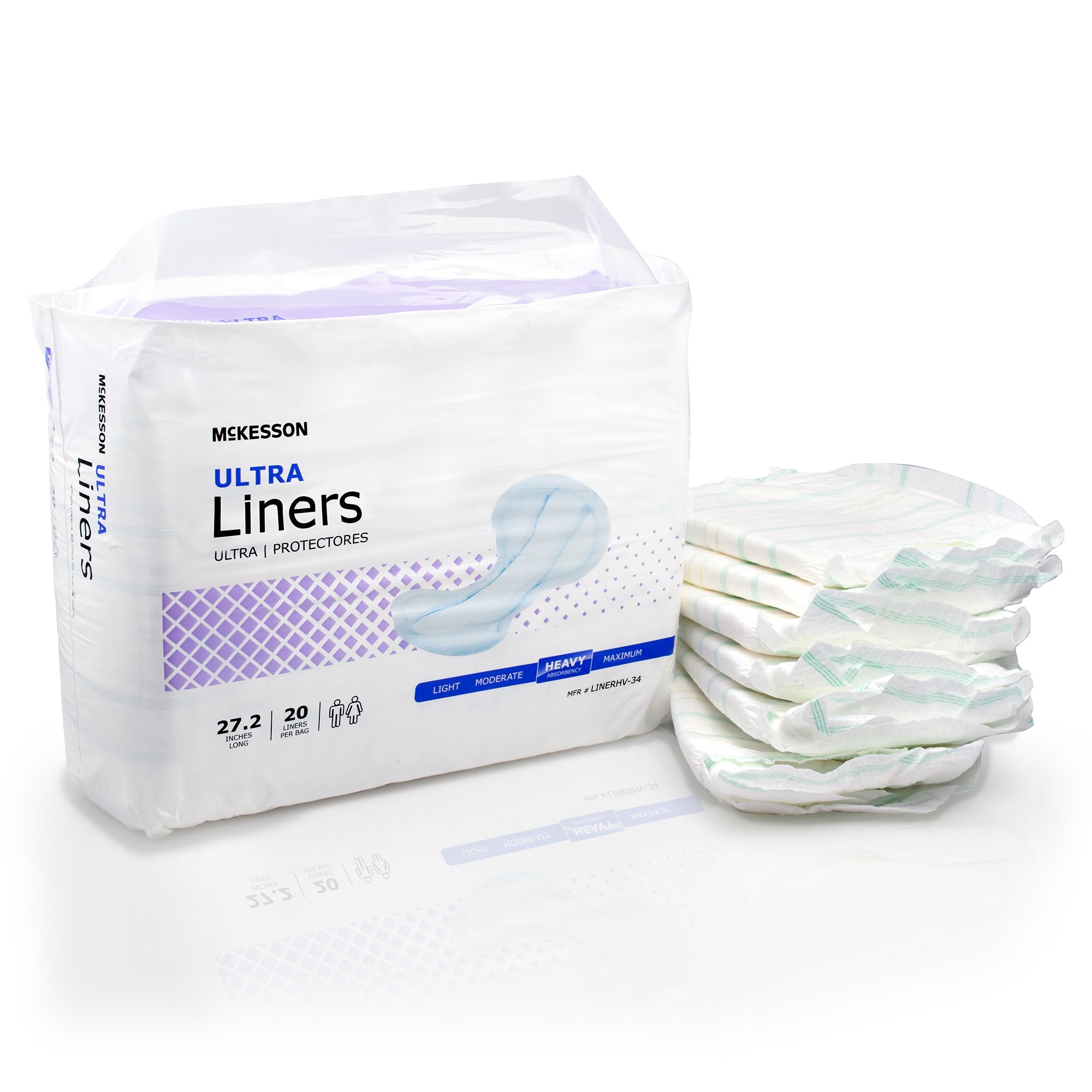 McKesson Ultra Incontinence Liners McKesson Ultra Incontinence Liners