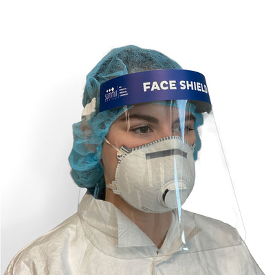 Summit Medical Wraparound Face Shield -Box of 100 Summit Medical Wraparound Face Shield -Box of 100