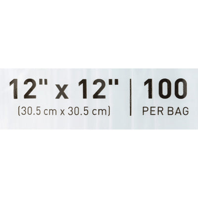 McKesson Zip Closure Bag, 12 x 12 in. -Box of 1 McKesson Zip Closure Bag, 12 x 12 in. -Box of 1
