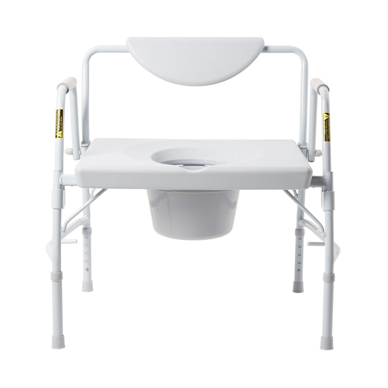 McKesson Bariatric Commode Chair -Each McKesson Bariatric Commode Chair -Each