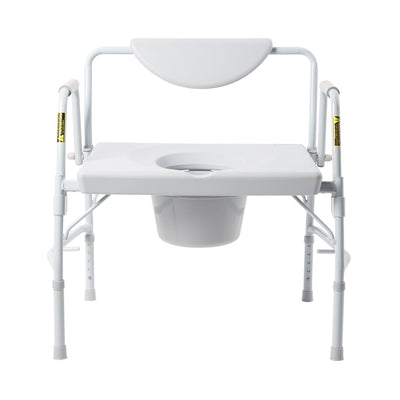 McKesson Bariatric Commode Chair -Each McKesson Bariatric Commode Chair -Each