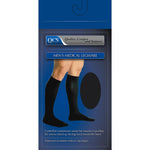 QCS Compression Knee-High Socks, X-Large, Black -Each QCS Compression Knee-High Socks, X-Large, Black -Each
