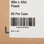 McKesson Patient Exam Gown Open Back, One Size Fits Most, Peach -Case of 50 McKesson Patient Exam Gown Open Back, One Size Fits Most, Peach -Case of 50