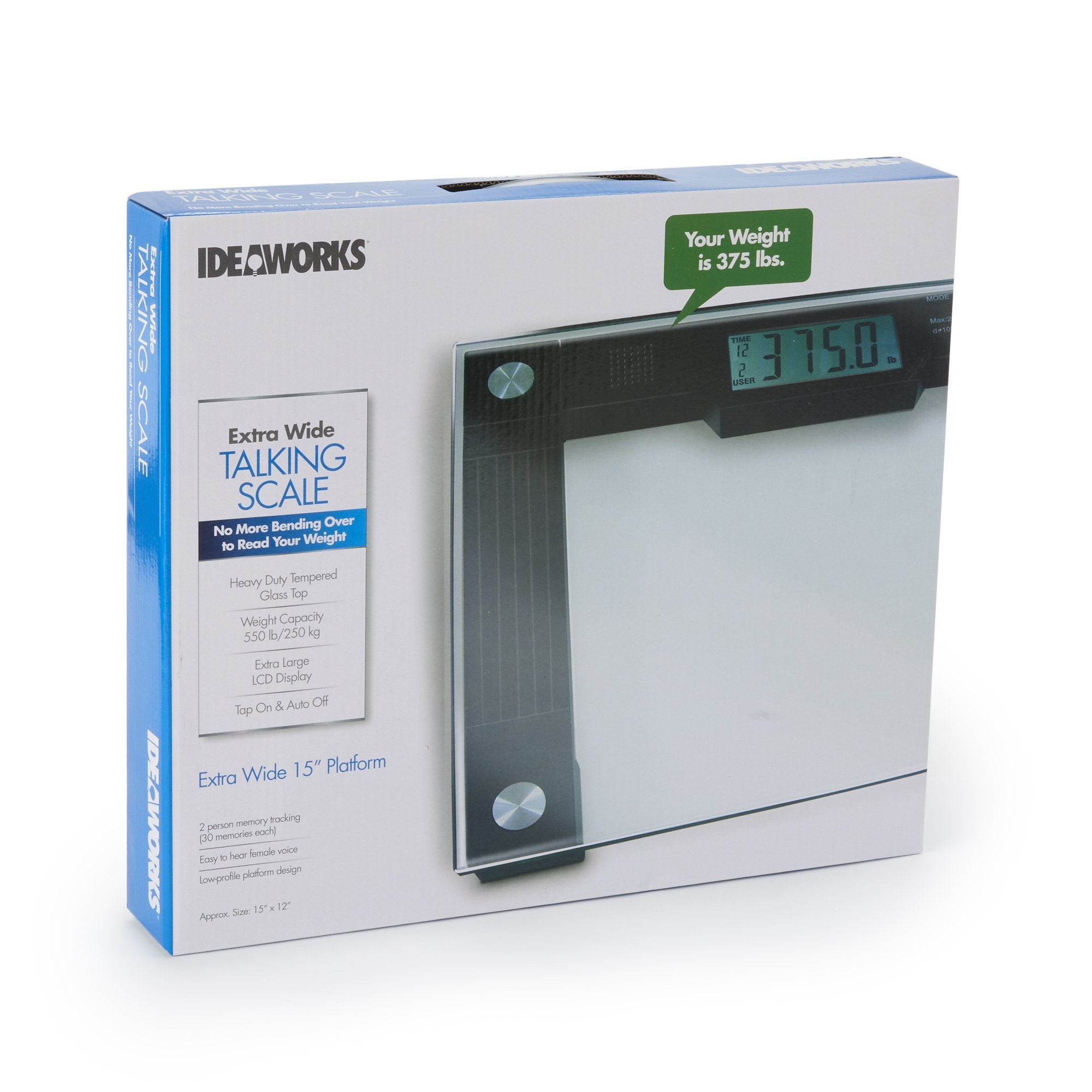 Ideaworks Extra Wide Talking Scale
