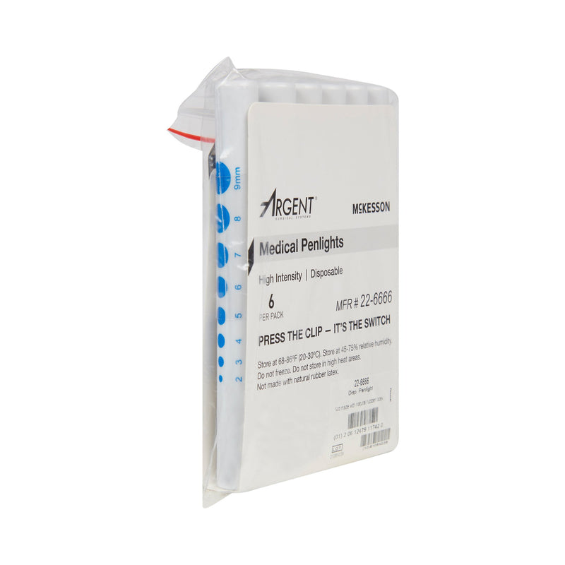 McKesson Disposable Penlight White Light, 4½ Inch -Each McKesson Disposable Penlight White Light, 4½ Inch -Each