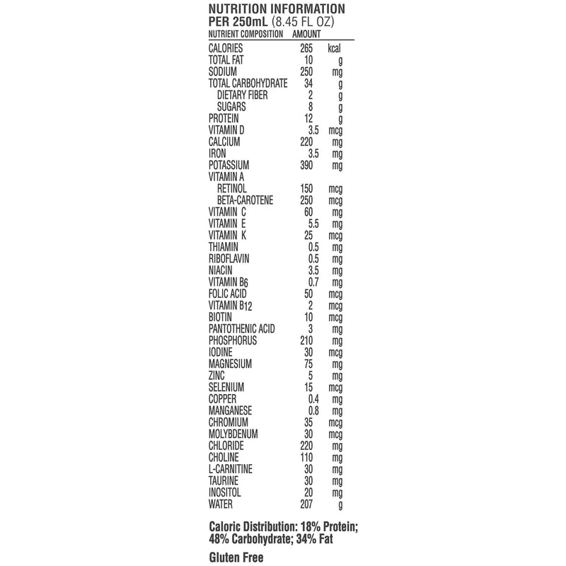 Nestle Compleat Tube Feeding Formula 250 mL, 8.45 oz.Ready-to-Use Carton -Case of 24 Nestle Compleat Tube Feeding Formula 250 mL, 8.45 oz.Ready-to-Use Carton -Case of 24