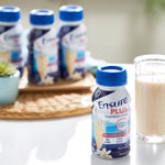 Ensure Plus Nutrition Shake, Vanilla, 8 oz. Bottle -Case of 24 Ensure Plus Nutrition Shake, Vanilla, 8 oz. Bottle -Case of 24