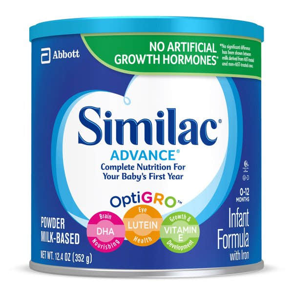 Similac Advance 20 Infant Formula in a 12.4oz can Similac Advance 20 Infant Formula in a 12.4oz can