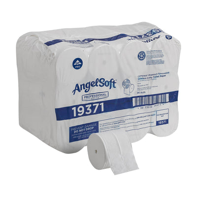 Angel Soft PS compact Toilet Tissue -Case of 36 Angel Soft PS compact Toilet Tissue -Case of 36