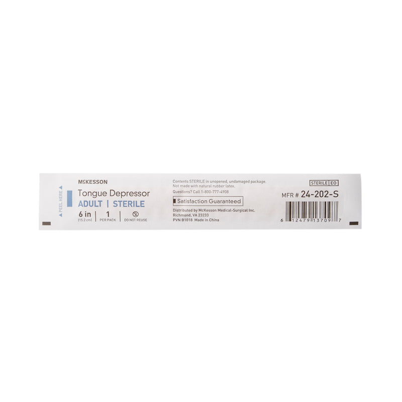 McKesson Tongue Depressors Senior Wide Blade -Box of 1 McKesson Tongue Depressors Senior Wide Blade -Box of 1