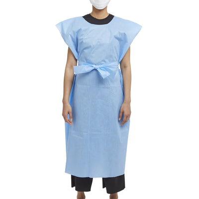 HPK Industries Patient Exam Gown, X-Large, 43 x 53 Inch -Case of 50 HPK Industries Patient Exam Gown, X-Large, 43 x 53 Inch -Case of 50