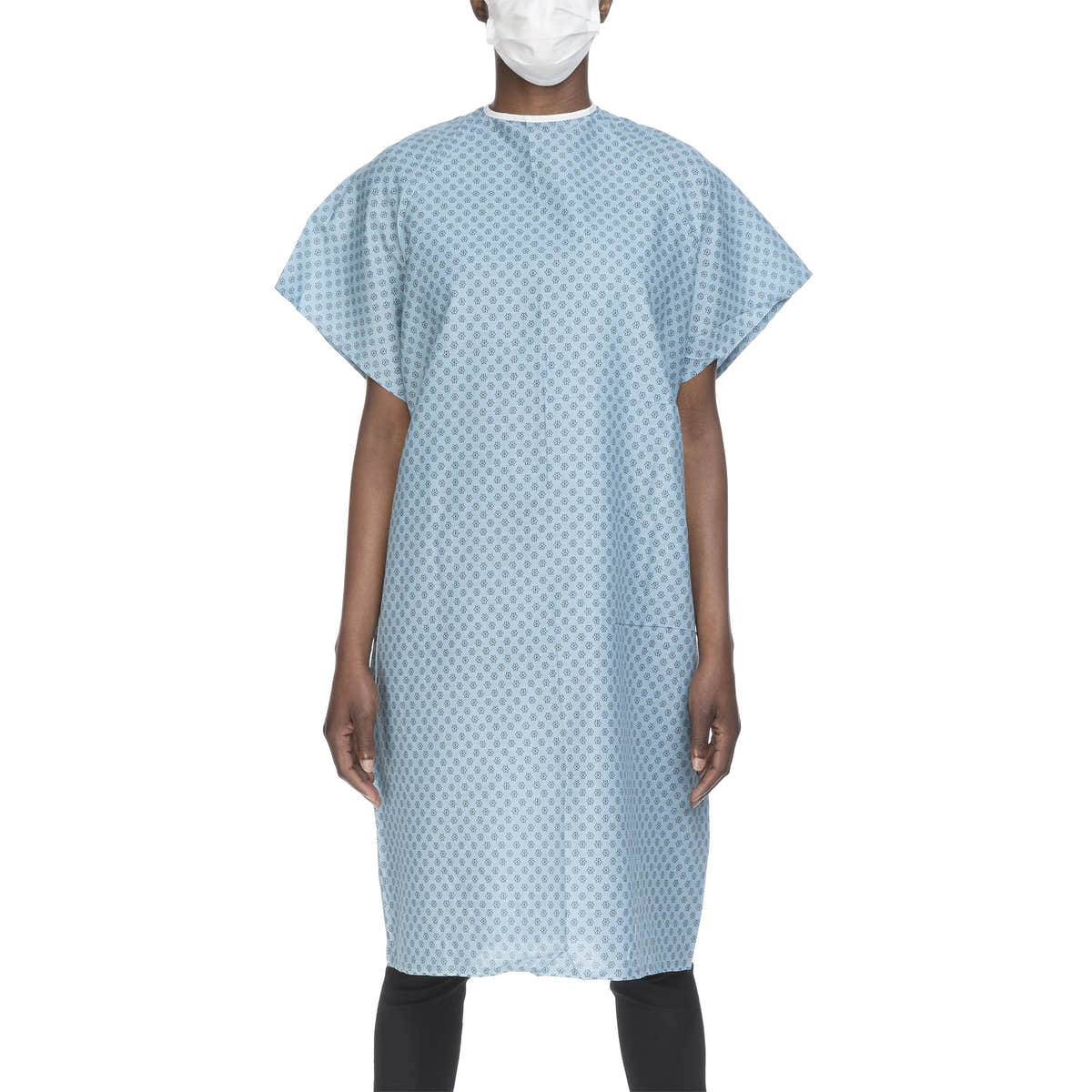 Lew Jan Textile Patient Exam Gown -Dozen of 12 Lew Jan Textile Patient Exam Gown -Dozen of 12