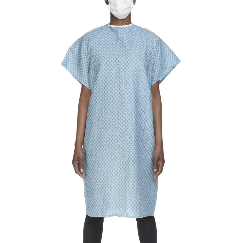 Lew Jan Textile Patient Exam Gown -Dozen of 12 Lew Jan Textile Patient Exam Gown -Dozen of 12