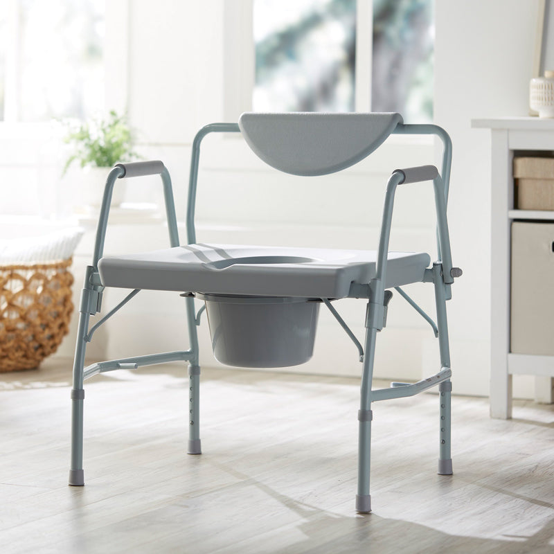 McKesson Bariatric Commode Chair -Each McKesson Bariatric Commode Chair -Each